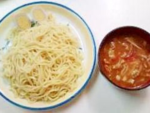 簡単！我が家の定番！トマトカレーつけ麺♪